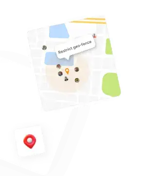 Map interface with location tracking